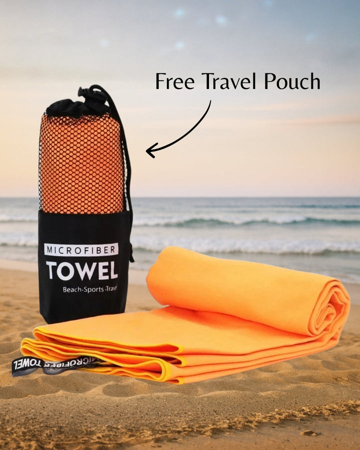 Belle | Microfiber Travel Towel Quick-Dry, Odor-Free &amp; Compact
