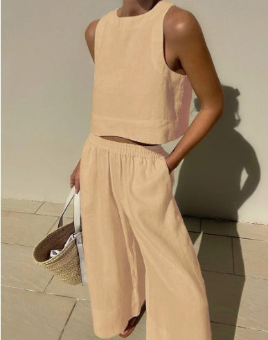 Fayenne | Women’s Two-Piece Set with Sleeveless Tank