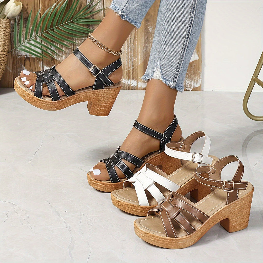 Serafina | Women’s Sandals with Wedge Heel Cushioned Insole