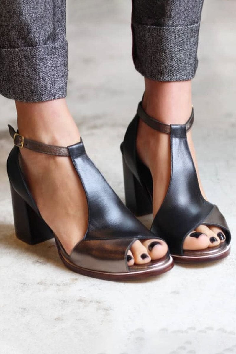 Anyao  | Women’s Open-Toe Sandals with Cushioned Insole