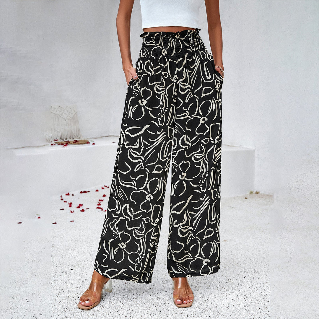 Eleanor Whitmore | High-Waist Wide-Leg Trousers For Women