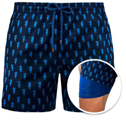Cole Ferguson | Sports Print Swim Shorts For Men