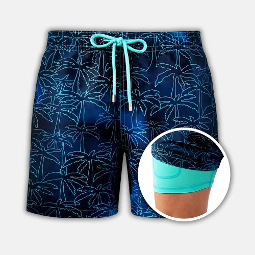 Cole Ferguson | Sports Print Swim Shorts For Men