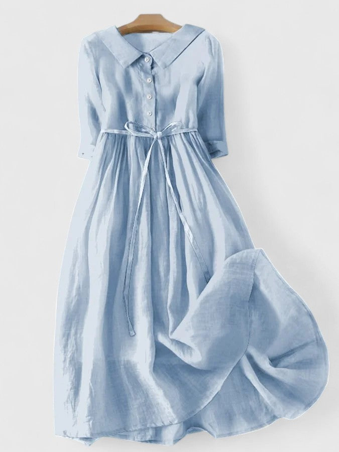 Tharyssa | Women’s Elegant Dress with Waist-Cinching Silhouette