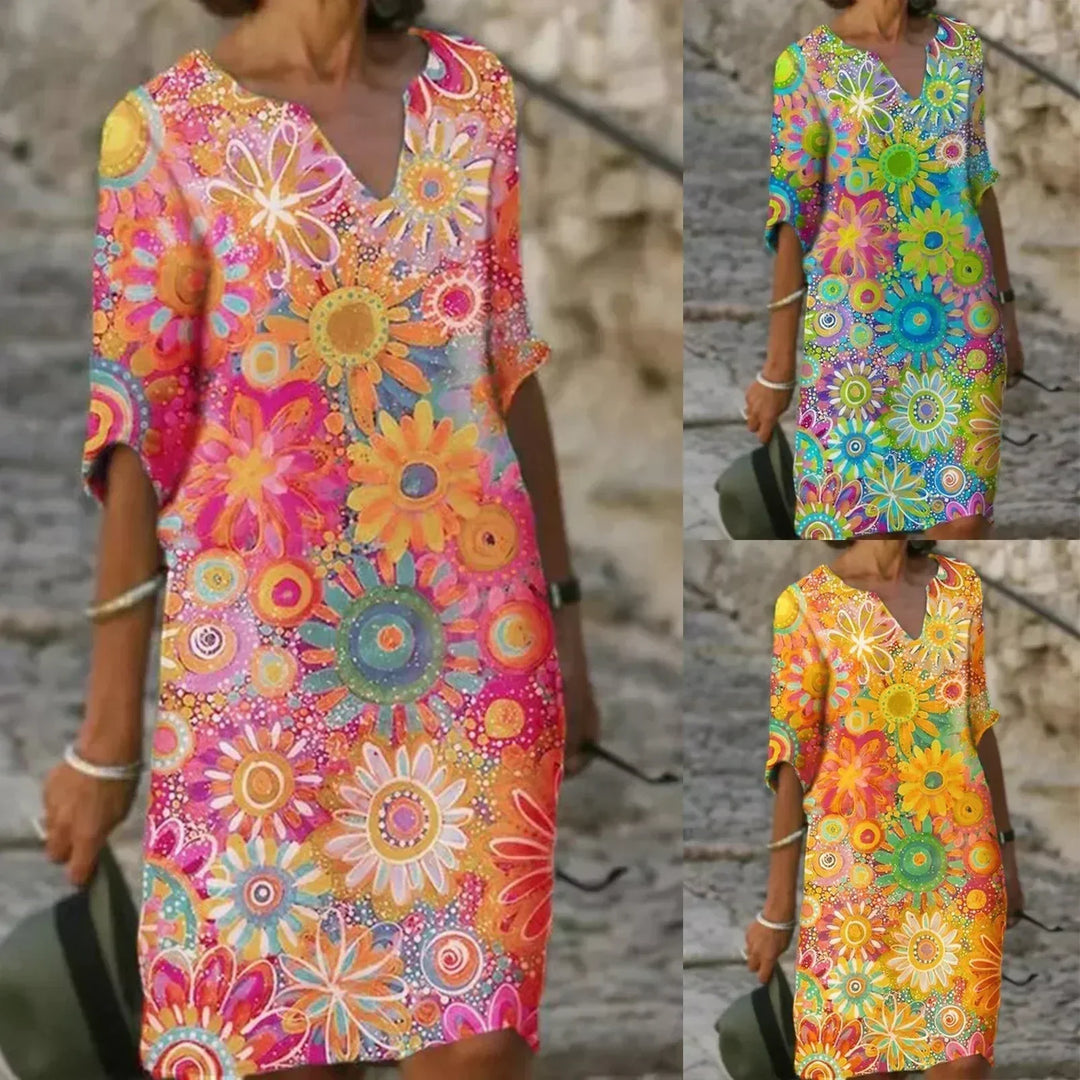 Jessica | Floral Print Dress