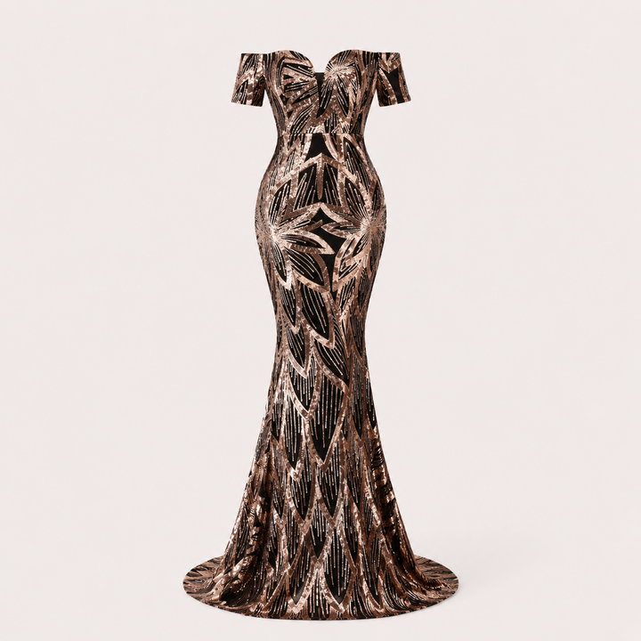 Adelaide Fitzgerald | Sequined Formal Dress For Women