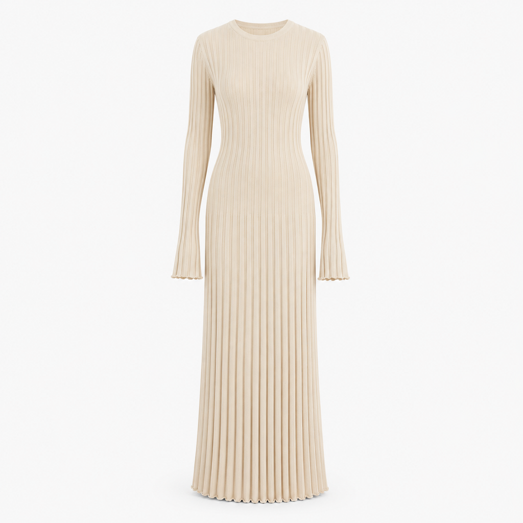 Amelia Fairfax | Ribbed Knit Maxi Dress For Women