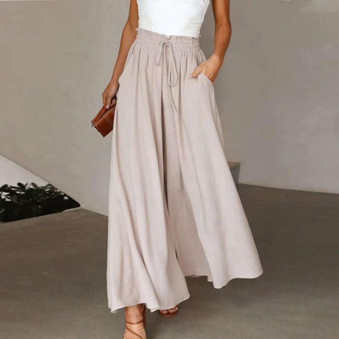 Willa | Women’s Wide Palazzo Pants with High Waist
