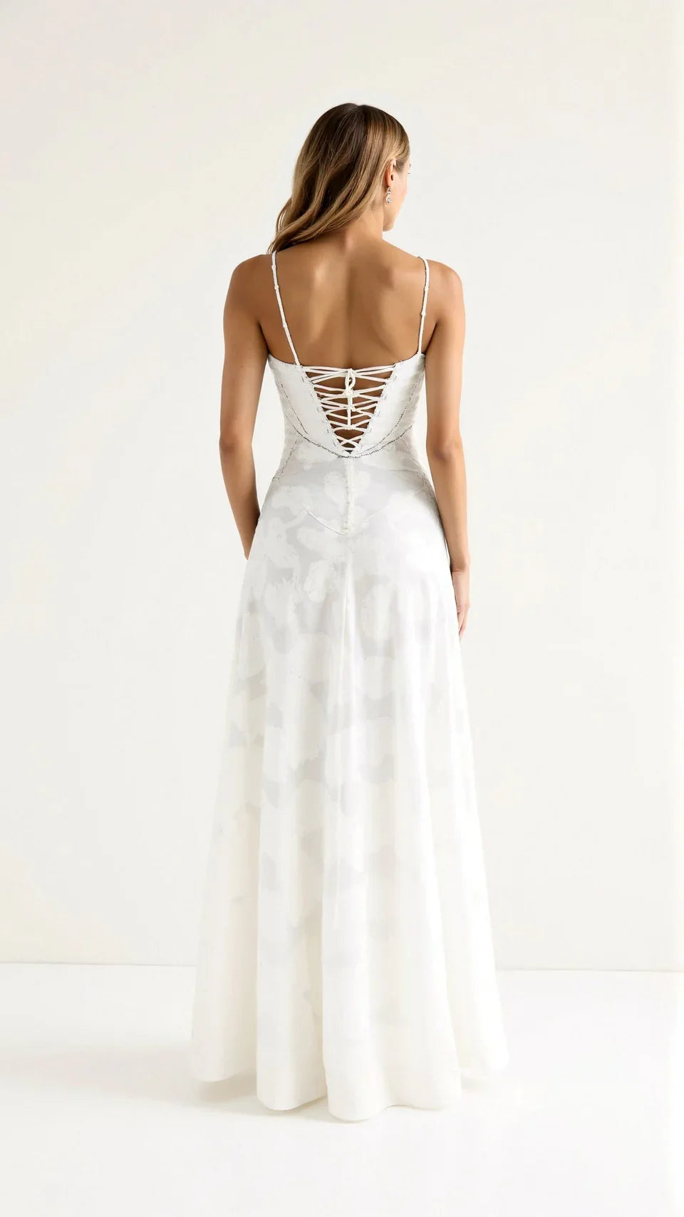 Annabelle Lace Wedding Guest Maxi Dress