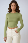 Aria Long Sleeve Stretch Top