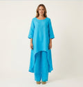 Gemma Alderton | Flowing Linen Two-Piece Set For Women
