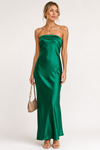 Ava Cromwell | Strapless Satin Maxi Dress For Women