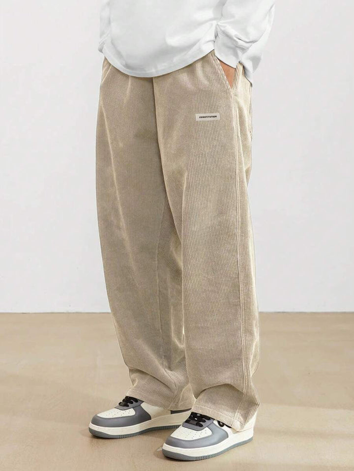 Andrew Chapman | Corduroy Wide Leg Trousers For Men