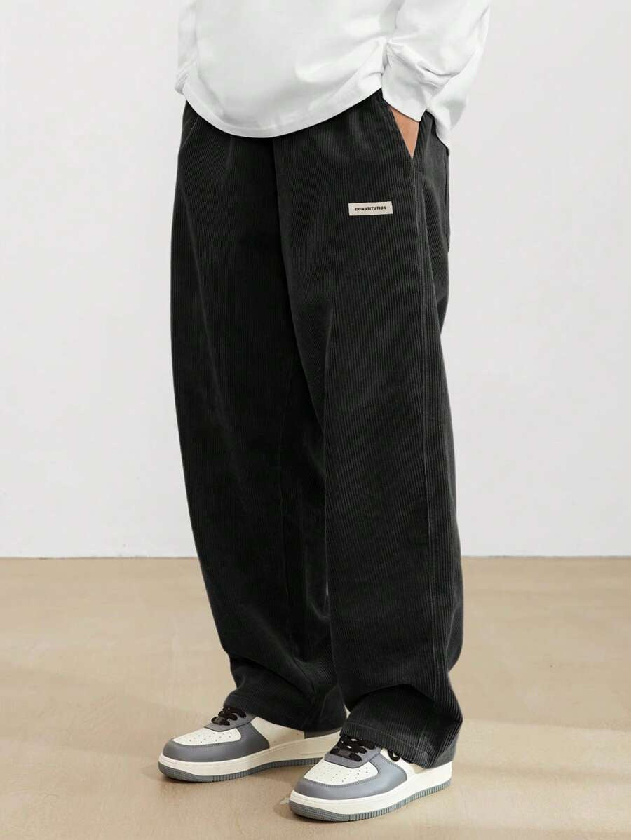 Andrew Chapman | Corduroy Wide Leg Trousers For Men