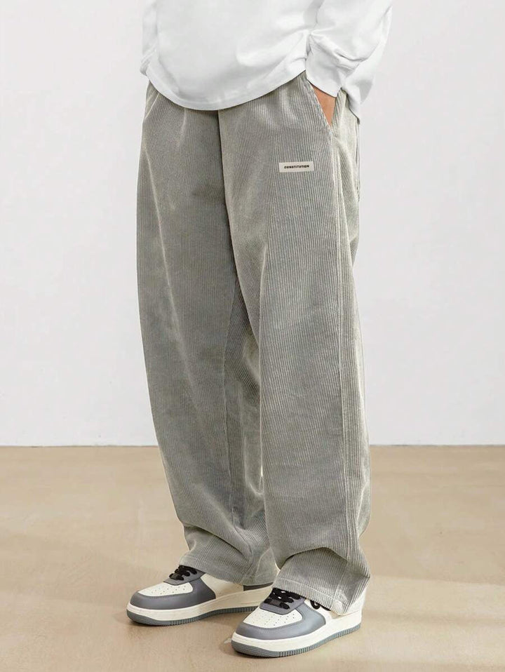Andrew Chapman | Corduroy Wide Leg Trousers For Men
