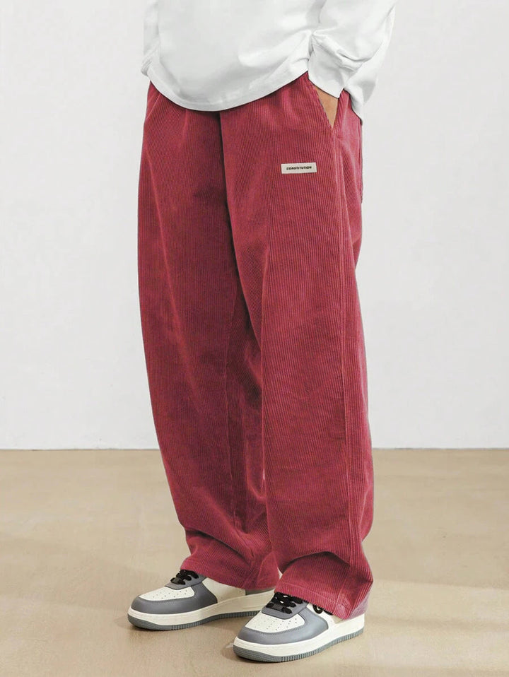 Andrew Chapman | Corduroy Wide Leg Trousers For Men