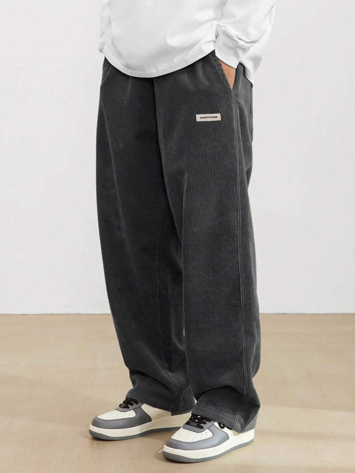 Andrew Chapman | Corduroy Wide Leg Trousers For Men