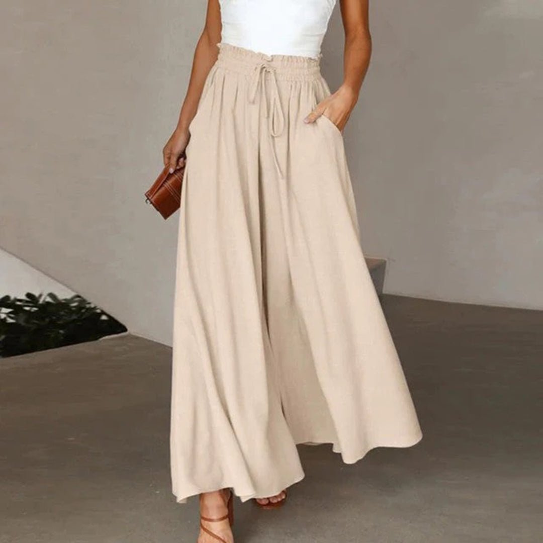 Willa | Women’s Wide Palazzo Pants with High Waist