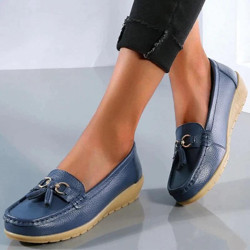 Cleo | Women’s Slip-On Loafers with Tassel Detail