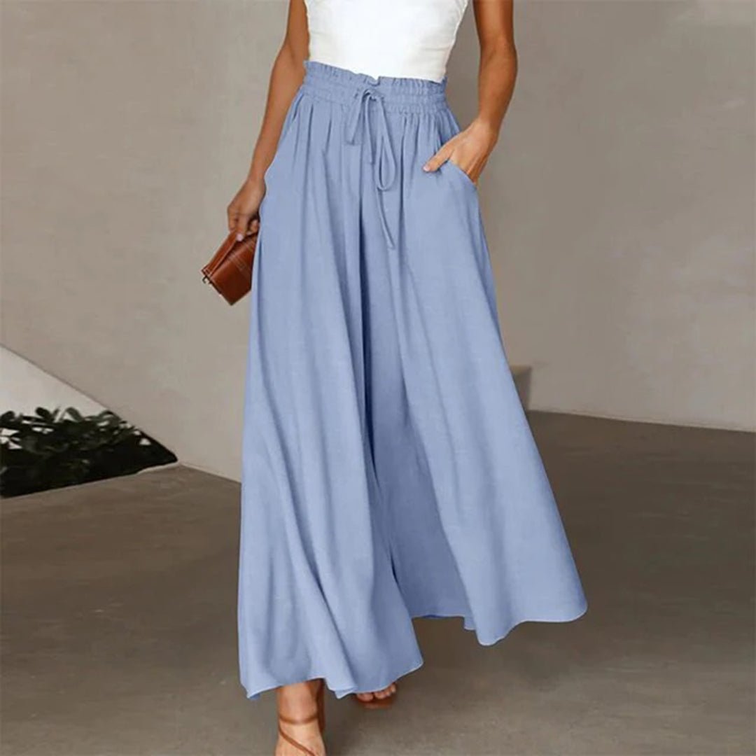 Willa | Women’s Wide Palazzo Pants with High Waist