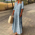 Alexa | Women’s Boho Maxi Dress with Empire Waist
