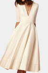 Nora | Classic Midi A-Line Dress