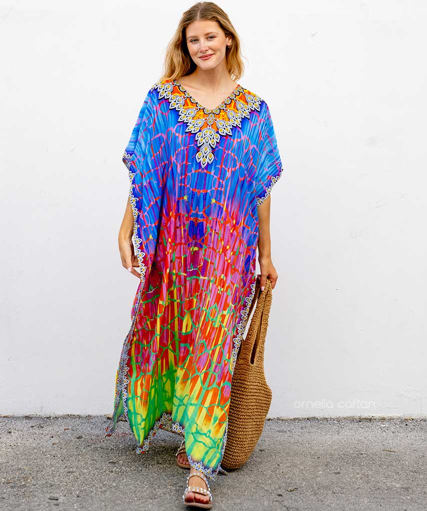Gemma | Women’s Loose Casual Caftan with Relaxed Fit