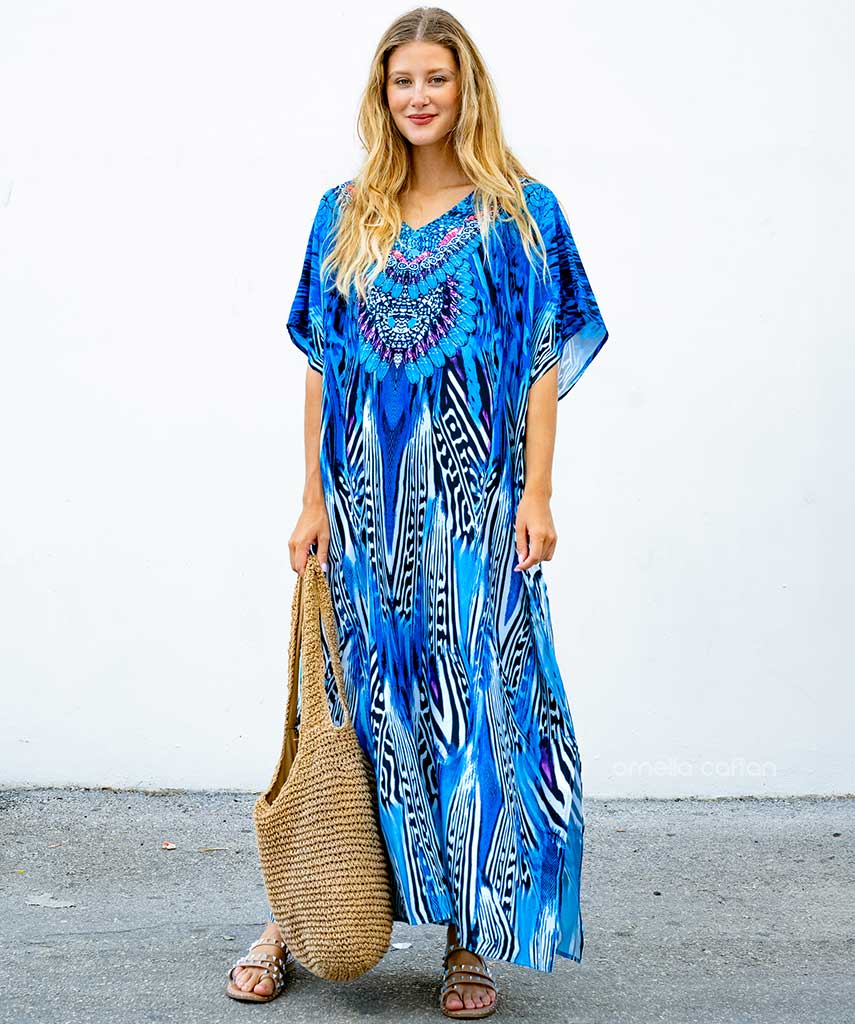 Lacey | Women’s Loose Casual Caftan with Side Slit