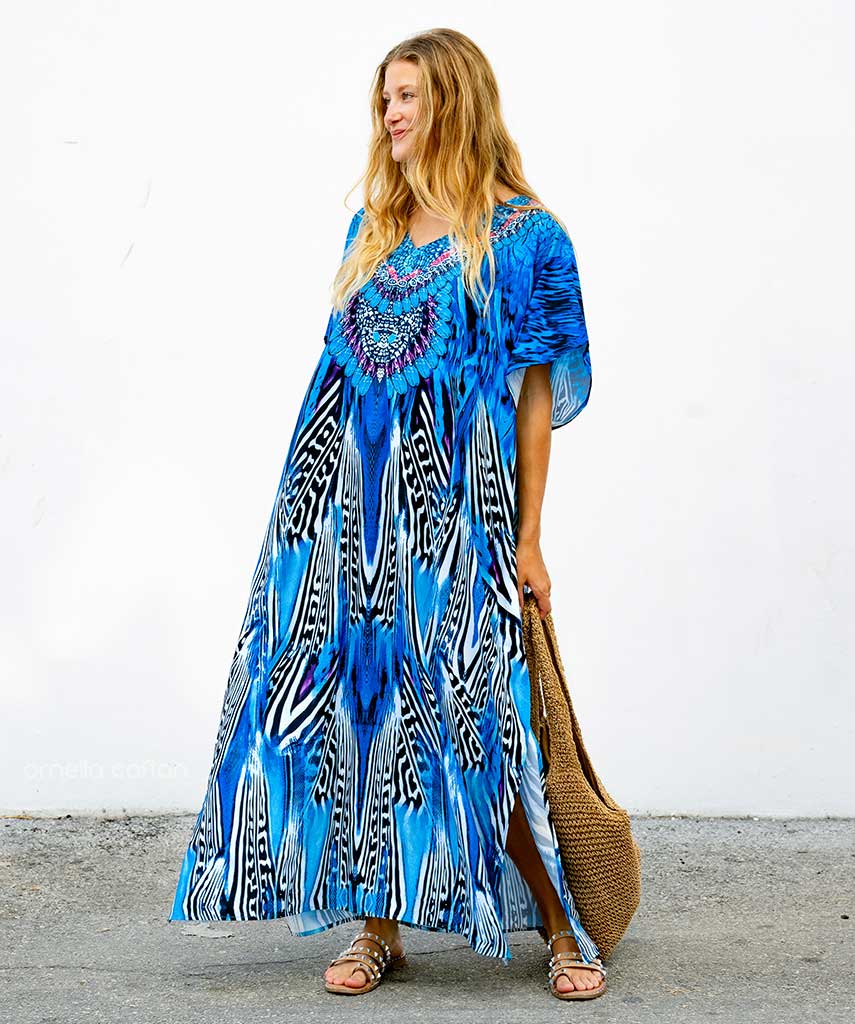 Lacey | Women’s Loose Casual Caftan with Side Slit