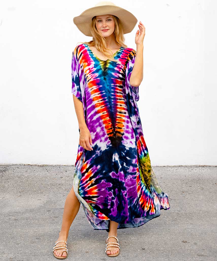 Maisy | Women’s Loose Casual Caftan with Coastal-Inspired Design