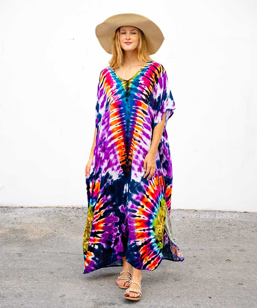 Maisy | Women’s Loose Casual Caftan with Coastal-Inspired Design