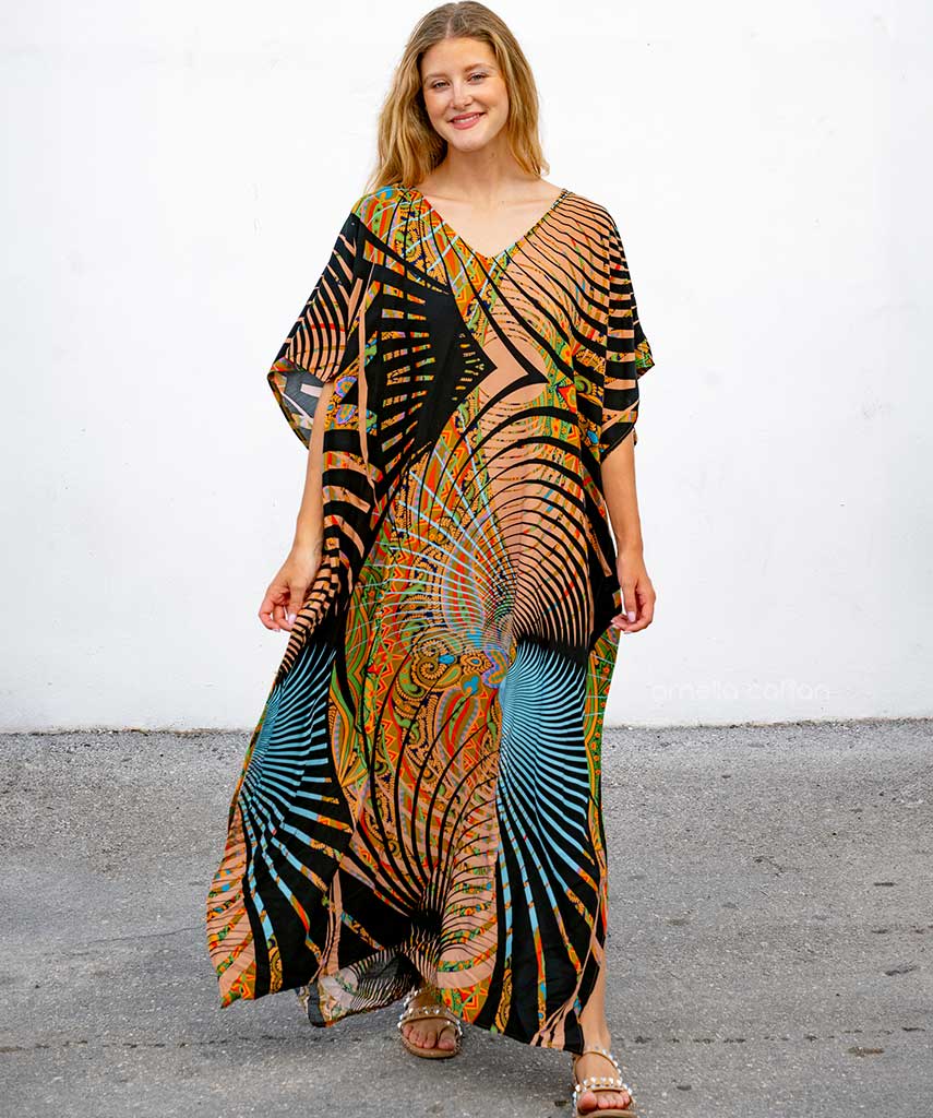 Nola | Women’s Loose Casual Caftan with Flowing Silhouette