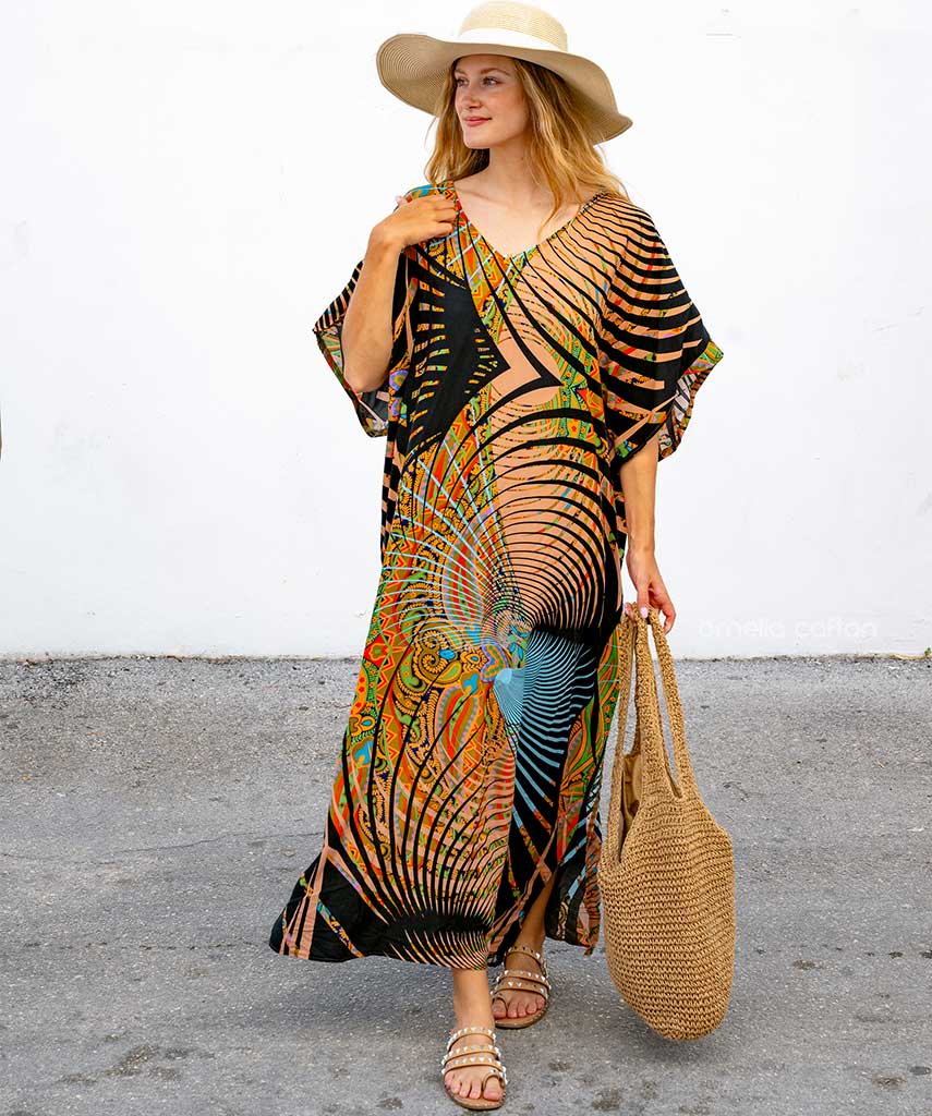 Nola | Women’s Loose Casual Caftan with Flowing Silhouette