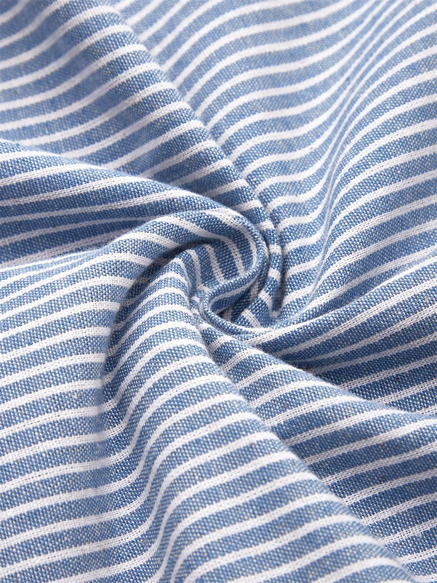 Linda | Women’s Button Detail A-Line Dress with Buttons