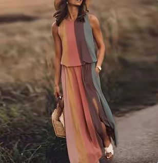 Iris | Women’s Floral Two-Piece Set with Elastic Waist