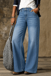 Saskia | Women's High Waist Wide Leg Retro Flare