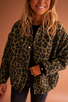 Sienna | Women's Leopard Print Button Front Jacket