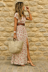 Justine™ | Airy Boho Maxi Dress With FREE Matching Belt