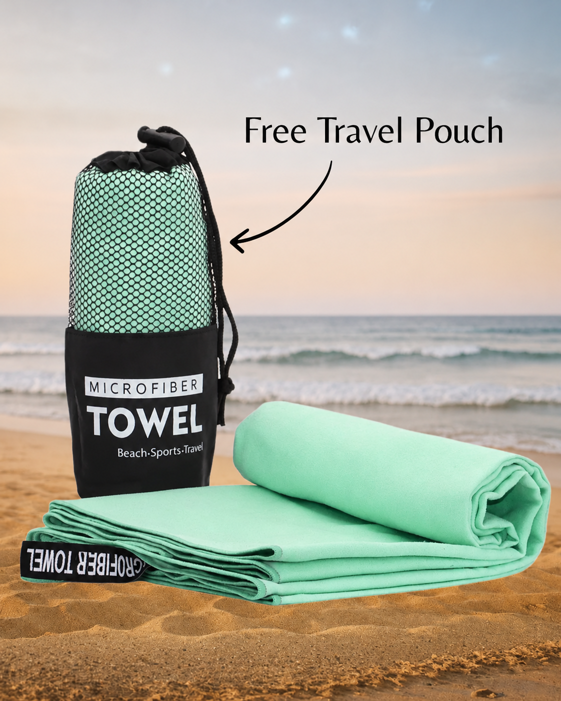 Belle | Women’s Microfiber Travel Towel with Quick-Dry
