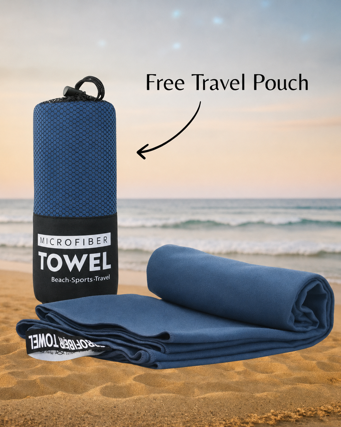 Belle | Women’s Microfiber Travel Towel with Quick-Dry