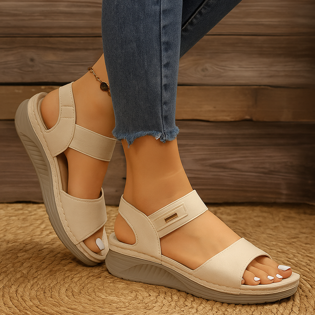 Malakai | Women’s Two-Strap Sandals with Cushioned Sole