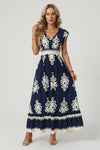 Chloe Wilson | Floral V-Neck Maxi Dress For Women