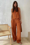 Cotton Linen Two-Piece Set