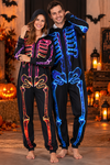 Count Midnight | Skeleton Halloween Pyjamas For Unisex