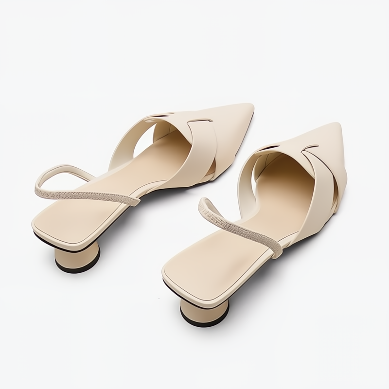 Lia | Women’s Low Heel Sandals with Cushioned Insole