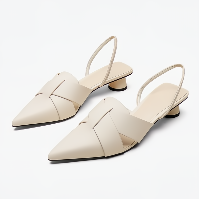 Lia | Women’s Low Heel Sandals with Cushioned Insole