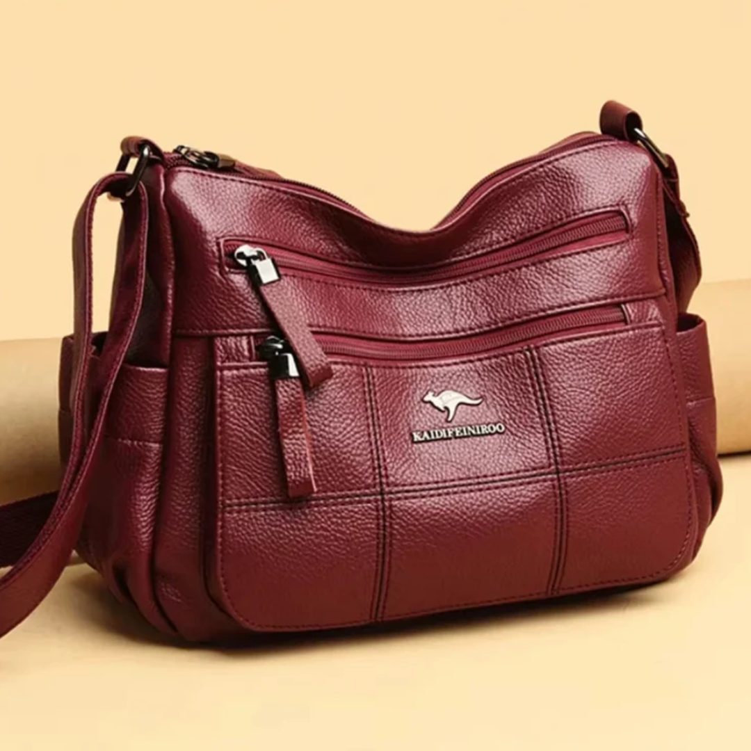 Victoria | Women’s Crossbody Bag with Front Zip Pockets