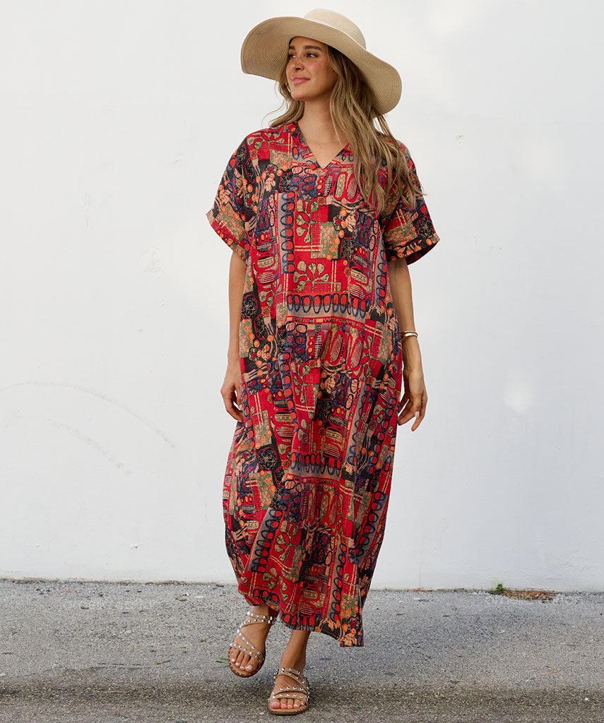 Eden | Women’s Loose Caftan with Relaxed Fit