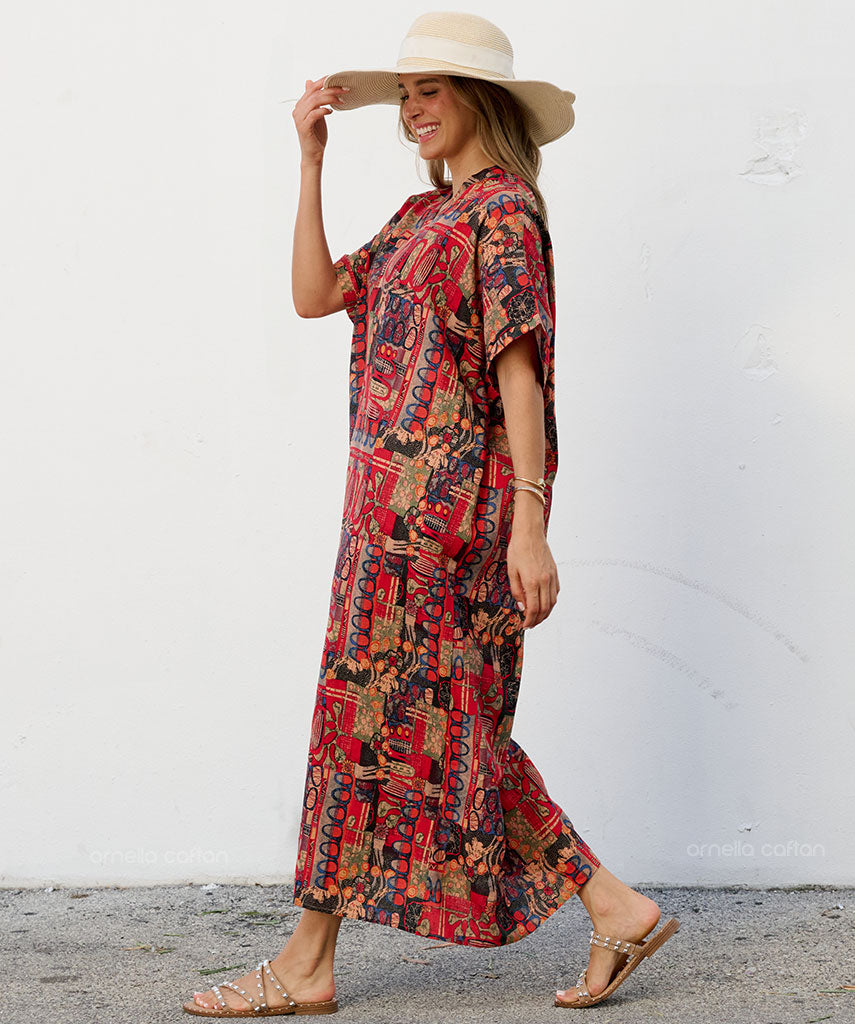 Eden | Women’s Loose Caftan with Relaxed Fit