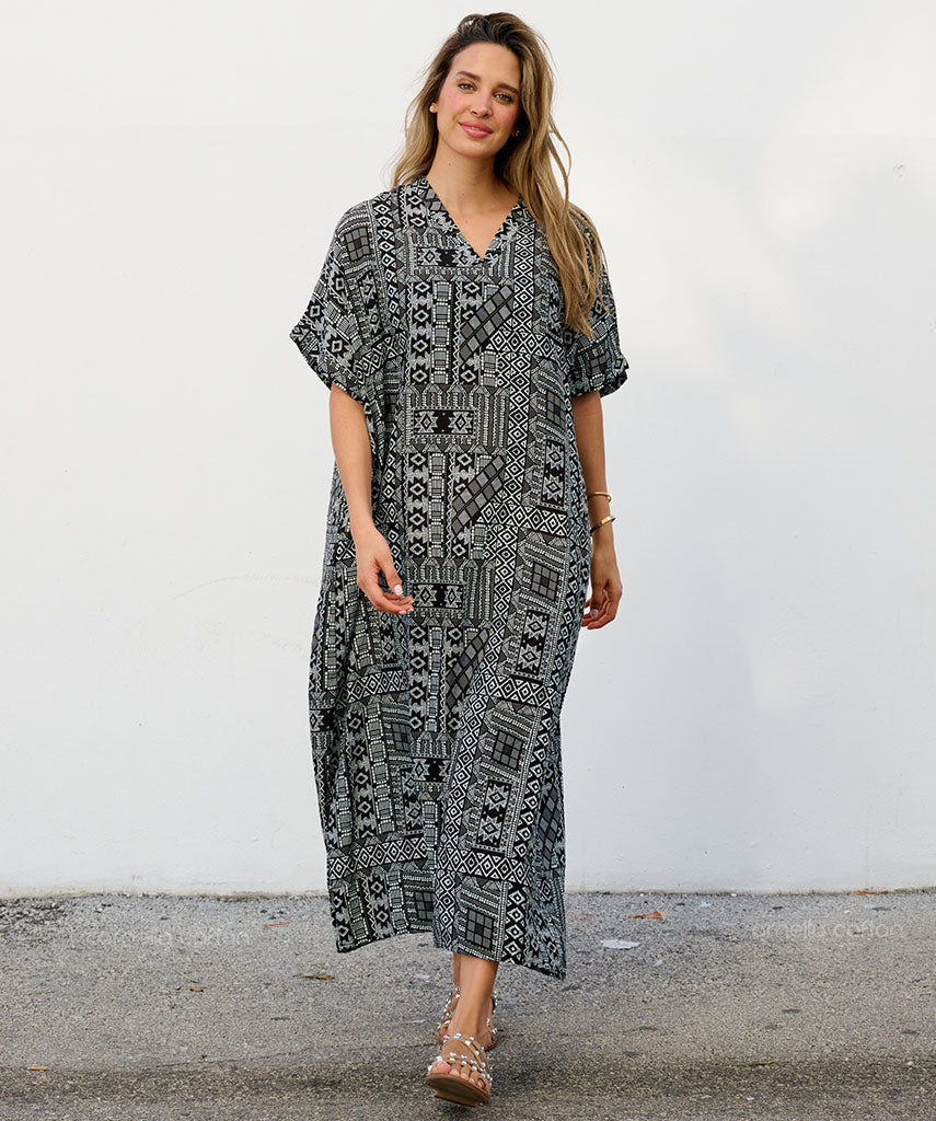 Harper | Women’s Loose Casual Caftan with Relaxed Silhouette